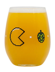 Hop-Man Stemless Glass
