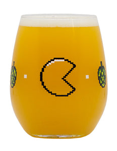 Hop-Man Stemless Glass