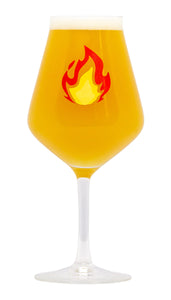 Fire Beermoji Craft Beer Glass